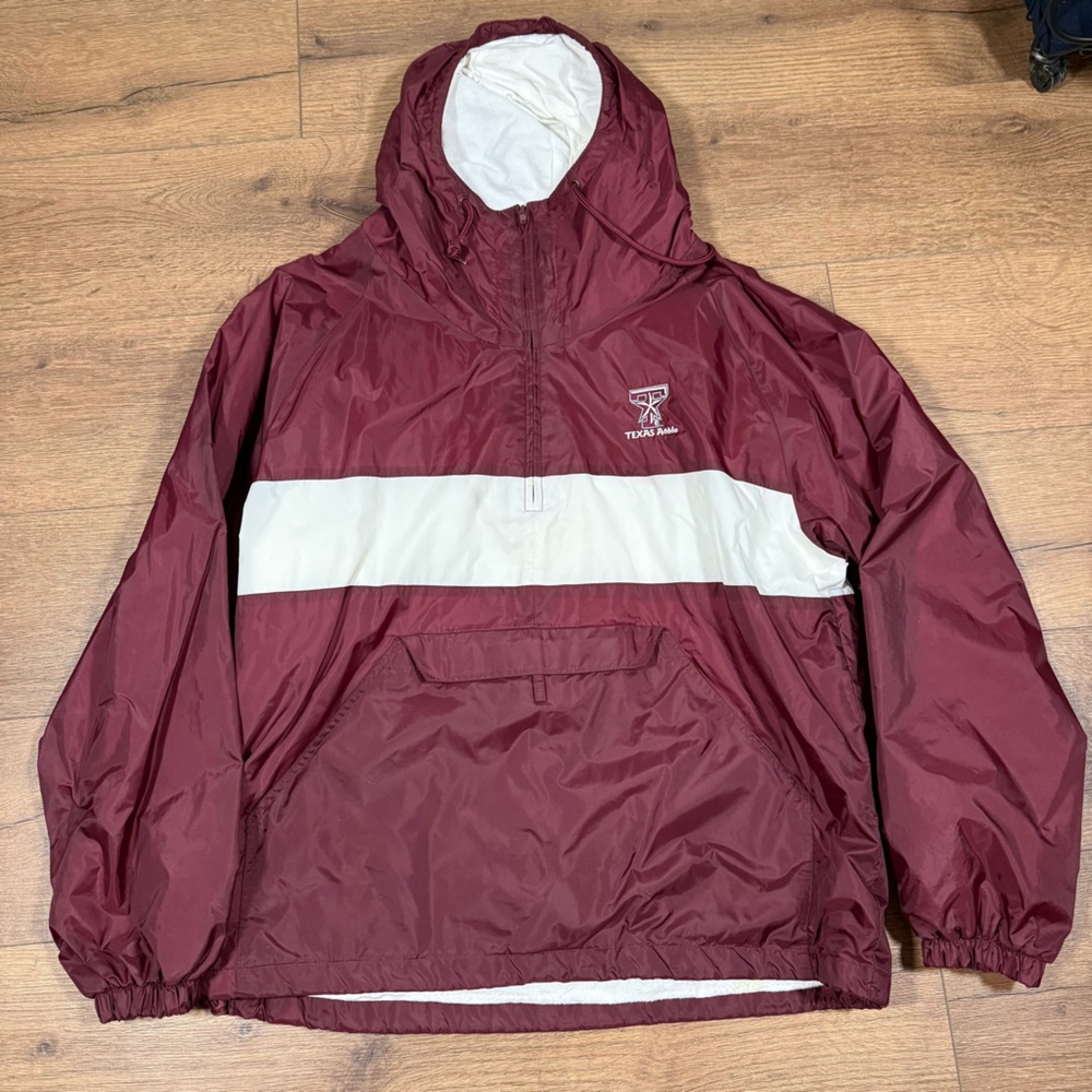 A&M aggies rain coat vintage‎